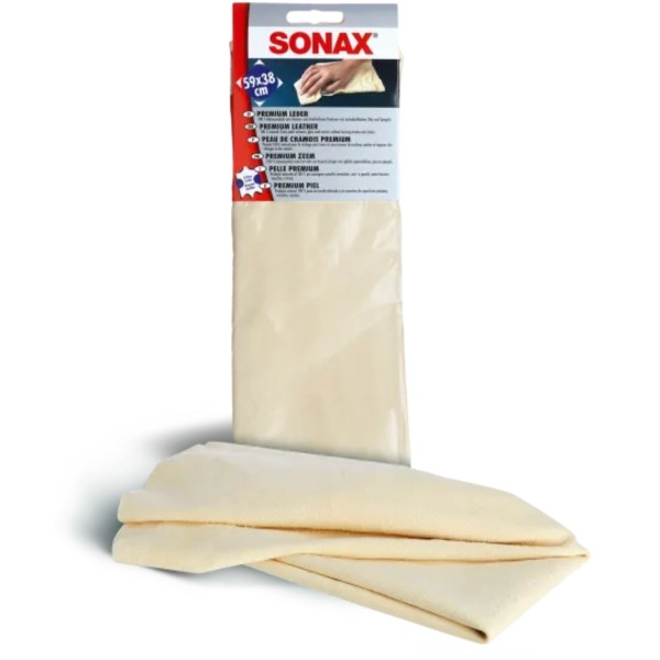 SONAX Reinigungstücher – Premiumleder