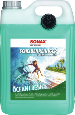 SONAX Reiniger, Scheibenreinigungsanlage