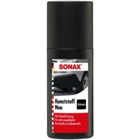 SONAX Kunststoffpflegemittel – Kunststoff Neu Schwarz 100 ml