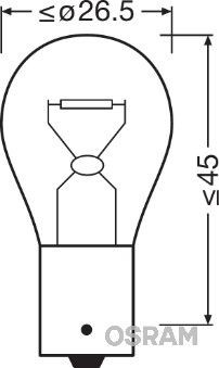 ams-OSRAM Glühlampe, Brems-/Schlusslicht