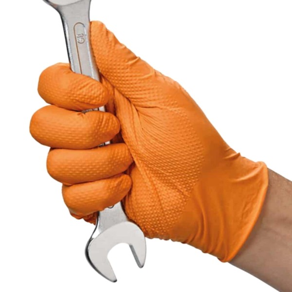Nitril Handschuhe MANUTRIL - FlexGrip puderfrei extra stark S