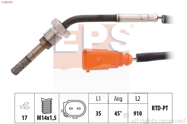EPS Sensor, Abgastemperatur