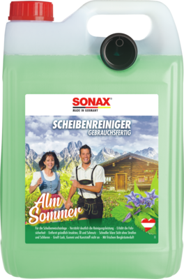 SONAX Reiniger, Scheibenreinigungsanlage