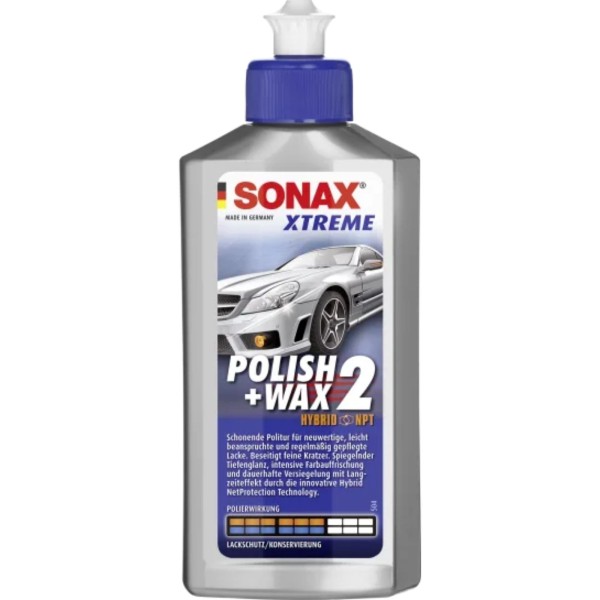 SONAX Lackpolitur – Xtreme Polish+Wax 2 250 ml